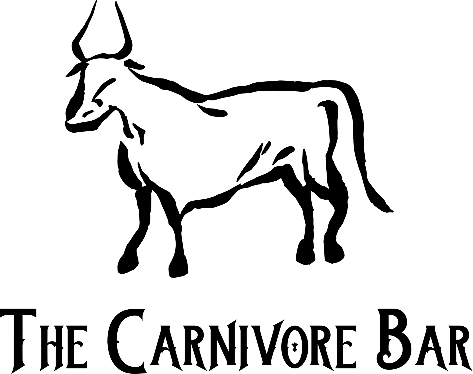 carnivore bar logo with text no background-inverted